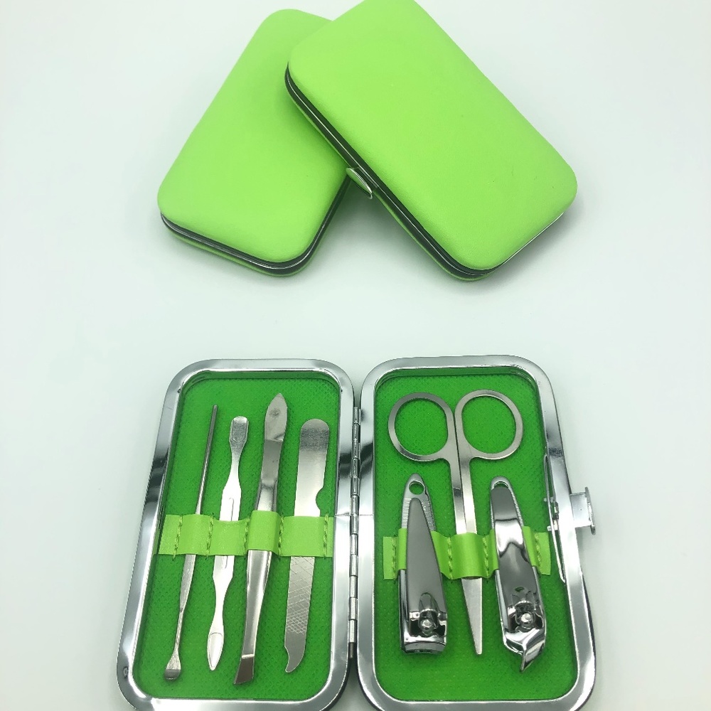 Lime Green - 7 Piece Manicure Set